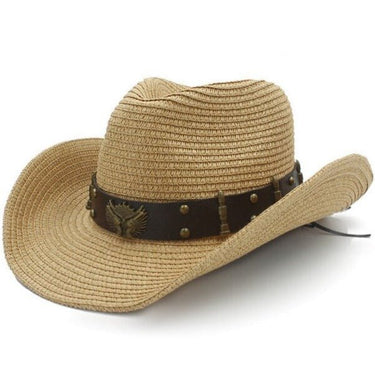 Chapeau De Paille Homme Western